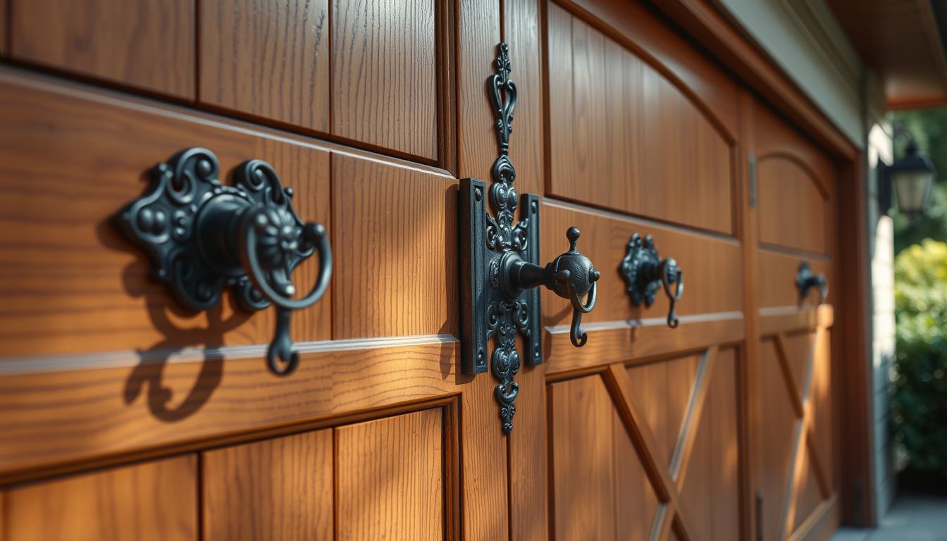 garage door decorative hardware