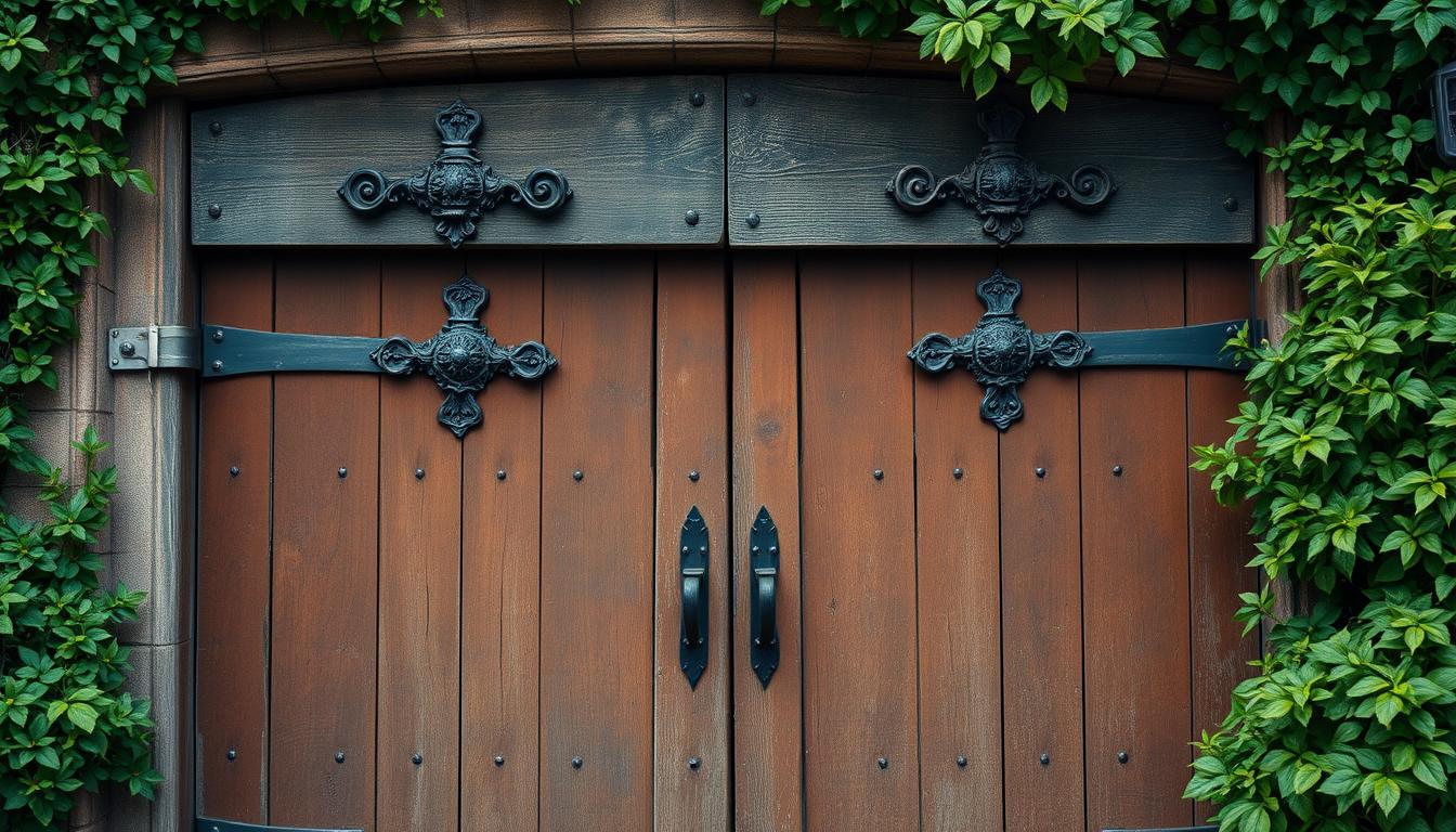 vintage garage door hardware